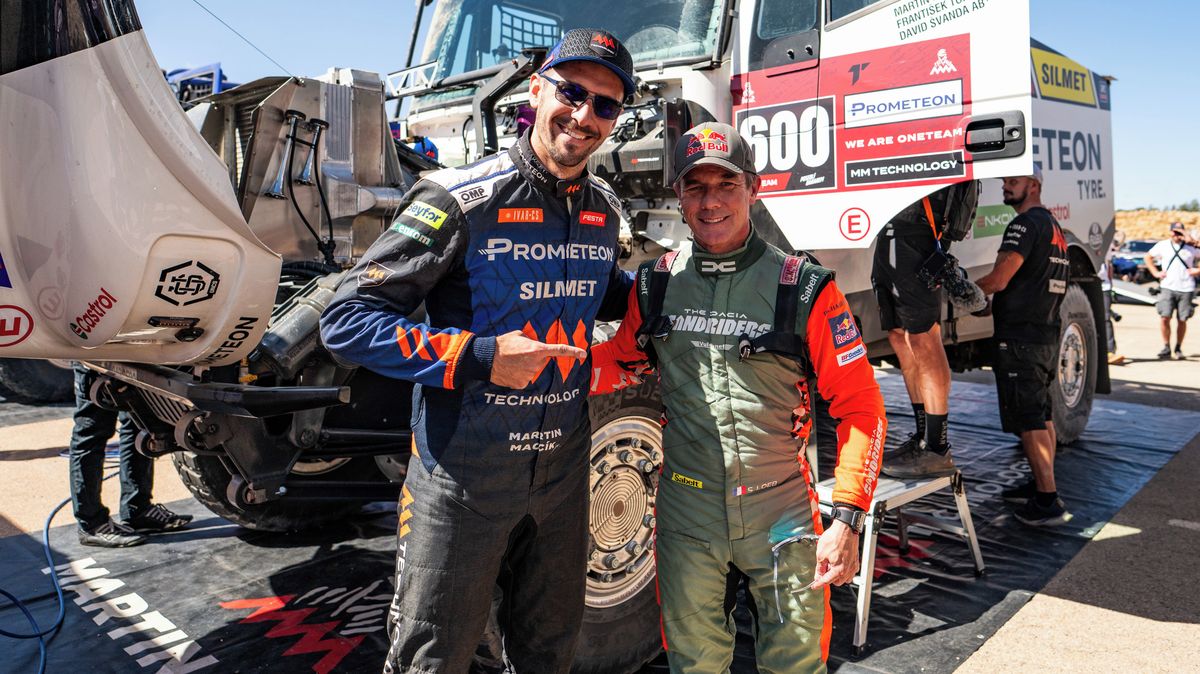 Legendární Loeb vyzkoušel Pepu ze Sedlčan. Je to děsivé, křičel s úsměvem